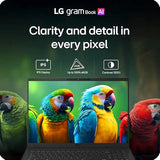 LG Gram 16 Laptop 2026, AMD Ryzen AI 7 445 CPU, 16GB RAM 7467 MHz, 1TB SSD
