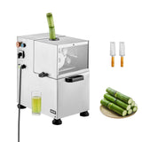 VEVOR Commercial Sugar Cane Juicer, 800W Electric Sugarcane Juicer Machine with 661LBS/H High Output, 4 Stainless Steel Rollers, Sugar Cane Press Juice Extractor Squeezer for Home/Commercial Use