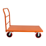 Platform Cart Industrial Dolly Cart 3300LB Heavy Duty 48” x 24” Platform Hand Truck Push Cart Super Heavy Duty