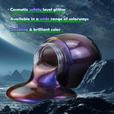 WATERELF Easter Eggs Galaxy Slime for Kids, Easter Basket Stuffers Fidget Sensory Artistic Therapy Slime Toys for Boys Girls Adults, Stress Relief Non-Sticky - 420ml 18oz one Can - Venus-Purple