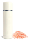 Salt Grinder Refillable Hotqilin – Manual Salt and Pepper Grinder with Titanium Alloy Core, 60+ Adjustable Settings | High Output, Easy to Clean, Durable Aluminum Body