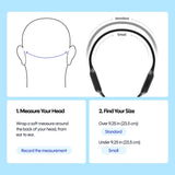 Raycon Everyday Bone Conduction Headphones, 2nd Gen, Black