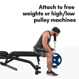 Body-Solid Nylon Head Harness - Neck Workout Equipment for Strength Training, Neck Exercise and Weight Lifting, Black Body-Solid