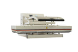 Large Format Manual Heat Press Machine, 110V 1800W Industrial Sublimation Transfer Press with Dual Rod Pressure for Thick Items