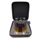 SSP Eyewear Methow RX-Able Shooting Glasses Kit, 6 Lenses, Black Frames