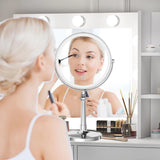Vanity Mirror with Lights Chrome Two Way Mirror Lovecandy