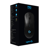 Logitech G Pro Wireless Gaming Mouse with Esports Grade Performance, Ergonomic Ambidextrous, 4-8 Programmable Buttons, and HERO 25K Sensor (Renewed)