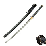 Hand Forged 1060 Dragon Katana, Heat-Tempered Full Tang Japanese Samurai