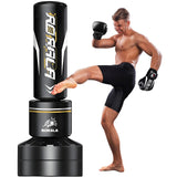 RORALA Punching Bag with Stand 70"-203lbs, Freestanding Heavy Boxing Bag Including 12OZ Boxing Gloves for Adult Youth Gift Selection Upgraded