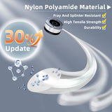 10 Pack Weed Eater String Compatible with Black+Decker, AF-100 0.065" Weed Wacker String Refill 240ft Automatic Feed String Trimmer Replacement Spool Line for Black&Decker(8 Spool+2 Cap+2 Spring)