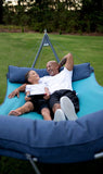 ENO SuperNest SL Hammock - 1 to 2 Person Backyard Hammock - Outdoor Patio Furniture for Backyard, Lawn, or Balcony - Pebble Grey