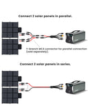 LVYUAN 400W Portable Solar Panel, 36V Foldable Blanket Solar Panel IP64 P-PERC, Upgraded 23% Efficiency for Solar Power Station Generator for Outdoor Camping Backpacking Hiking, 22 Pounds