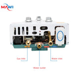 Tankless water heater Gas Propane 1.6GPM VENT FREE 41000 BTU Portable hot water Heater Great for RV & Home outdoors installation - On demand Instant hot water supply - Calentador de agua de Gas White