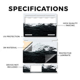 Laptop Skin Compatible with Lenovo Legion 5 Gaming Laptop (15IRX9) 2024 - Mountain Waves - Premium 3M Vinyl Protective Wrap Decal Cover - Easy to Apply | Crafted in the USA