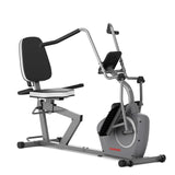 VANSWE Recumbent Exercise Bike with Arm Exerciser for Seniors Adults Home Training - Elliptical Recumbent Cross Trainer with Magnetic Resistance, Free App, Bluetooth Connectivity and Pulse Sensor