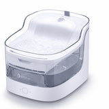 PETGUGU AI Cat Water Fountain 8-Layer Filtration with Wireless Pump