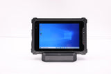 Arrvel Rugged Tablet with Barcode Scanner I17J, 10.1" Windows 11 Pro w/Honeywell N4680 Scan Engine, 1D/2D QR Inventory Scanner, 8GB+128GB Industrial Tablet and Charging Cradle for WMS ERP Retail, IP65