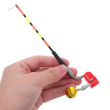 Kisangel Fishing Bite Alarm with Led Light Sensitive Electronic Fish Bite Indicator for Carp Bank Ice Fishing and Alerts Pack of 4