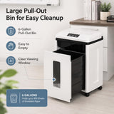 Trishintage Commercial Paper Shredder P7 Micro-Cut High Security 7 Sheets