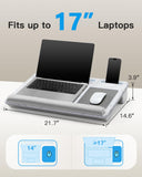 HUANUO Lap Desk - Fits up to 17 inches Laptop Desk, Marbling