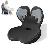 XZdream Ergonomic Seat Cushion,Office Chair Cushion with Lumbar Support Pillow,Memory Foam Car Seat Cushions,Designed for Sciatica