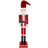 Prime Retreat Giant Nutcracker Mr. Claus Statue