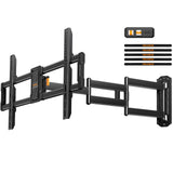 Perlegear Corner TV Wall Mount Long Arm TV Mount for 42-84 Inch TVs