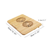 Moyeetings Laptop Cooling Pad Ergonomic Laptop Stand Holder with 2 Silent Fans Portable USB Notebook for Gaming Office Work Suitable for Home Dorm Outdo, for 17 inches