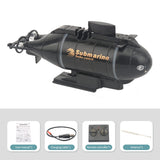 GoolRC Mini RC Submarine for, 2.4G 6CH Remote Control Boat Remote Control Submarine, Model Electronic Water Toy Boat for Pools, Bathtubs, Water Parks Gift Toy s s