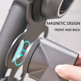 LUXCICU Hair Dryer Stand Holder,Hair Styler Storage Rack for Dyson Supersonic,Desk Heavy Alloy Steel Bracket,Power Plug Cable and Nozzle Attachments Organizer For Bathrooms,Salons,or Bedroom