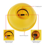 Portable Fish Finder Large HD Display Wireless Fish Finder, Fish Finders & Depth Finders for Boats with 147 feet Depth Detection Sensor, Rechargeable Castable Fish Finder Display Fish, Temp, Depth