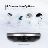 4K Conference Room Camera System, AI Auto-Tracking PTZ Camera 5X Digital Zoom with Speakerphone Set 120° Wide-Angle TONGVEO