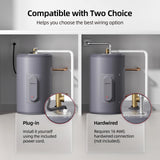 Tank Water Heater Electric, MIZUDO 10 Gallon Point of Use Hot Water heater 1500W, Compact Residential 120V with T&P Valve, Adjustable Thermostat, UL Listed