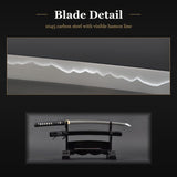 Empire Wheel Wakizashi, Hand Forged 1045 Carbon Steel Japanese Sword