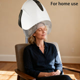 OIYALI 1000W Professional Hooded Hair Dryer,Standing Blow Hair Dryer with Cap and Wheels,Temperature and time are Adjustable,Suitable for Salon and Home