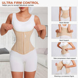 MISTHIN Waist Cincher Trimmer Belt Girdle Workout Shapewear Tummy Control Shaper Waist Trainer for Women (Nude, X-Small)