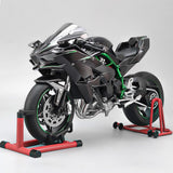 1/6 Scale Alloy Dynamic Motorcycle Model with Ignition System and Smoke Spray, Die-cast Motorcycle Gift for Adult Collectors & Enthusiasts
