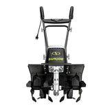 Sun Joe Electric Garden Tiller and Cultivator, Steel Tines, 13.5 Amp, 16 Inch, Black - Heavy Duty Gardening Machine