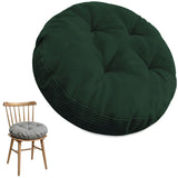 Round Chair Pads - Comfortable Kitchen Seat Pads - Non-Slip Washable
