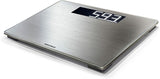 Soehnle Digital Personal Scale Style Sense Safe 300 – High Precision Bathroom Scale with XXL Stainless Steel Surface, Anti-Fingerprint, Auto On/Off, Large LCD Display, 180kg Capacity