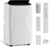 Portable Air Conditioner, 12000 BTU 5-in-1 Portable AC Unit, Cool Fan & Dry Remote Control Up to 550 Sq ft LED Display