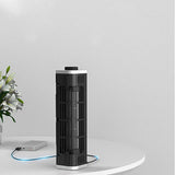 USB Laptop Cooling Pad with Holder, Silent Desktop Fan for Gaming Sessions