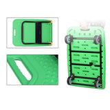 ruck Cart Foldable Push Hand Cart for Loading and Storage Platform Truck Trolley with 360 Degree Swivel Wheels Large