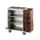 HYUIO Housekeeping Room Service Cart Guest Room Mouth Sanitation Service