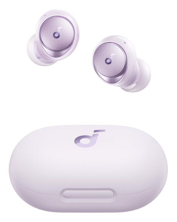 Auto-Adjustable Active Noise Cancelling Wireless Earbuds, Reduce Noise by Up to 98%, 50H Playtime Soundcore