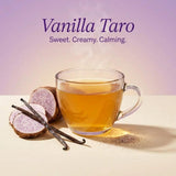 VeryVery Good Tea Crystals - Vanilla Taro Sleep Tea with Melatonin, Chamomile + L-Theanine, Bedtime Drink Mix, Non Habit Forming, Hot or Cold Packets, 10 Pack