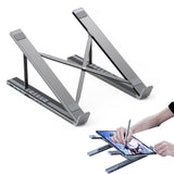 Laptop Stand with Docking Station 8 In 1 Ventilated Cooling Tablet Stand