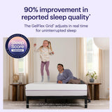 Purple Mattress – King, 9.25" GelFlex Grid, Better Than Memory Foam, Pressure Relief, Temperature Neutral, Breathable, Motion Isolation, Made in USA