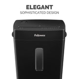 Fellowes P-40C 8 Sheet Cross-Cut Deskside Paper Shredder for Home Office