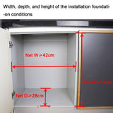 18QT Pullout Trash Can & Recycling Bin, Under-Cabinet Waste Container for Kitchen Organization, Space-Saving Design, Easy Access, Ideal for Home & Office Use